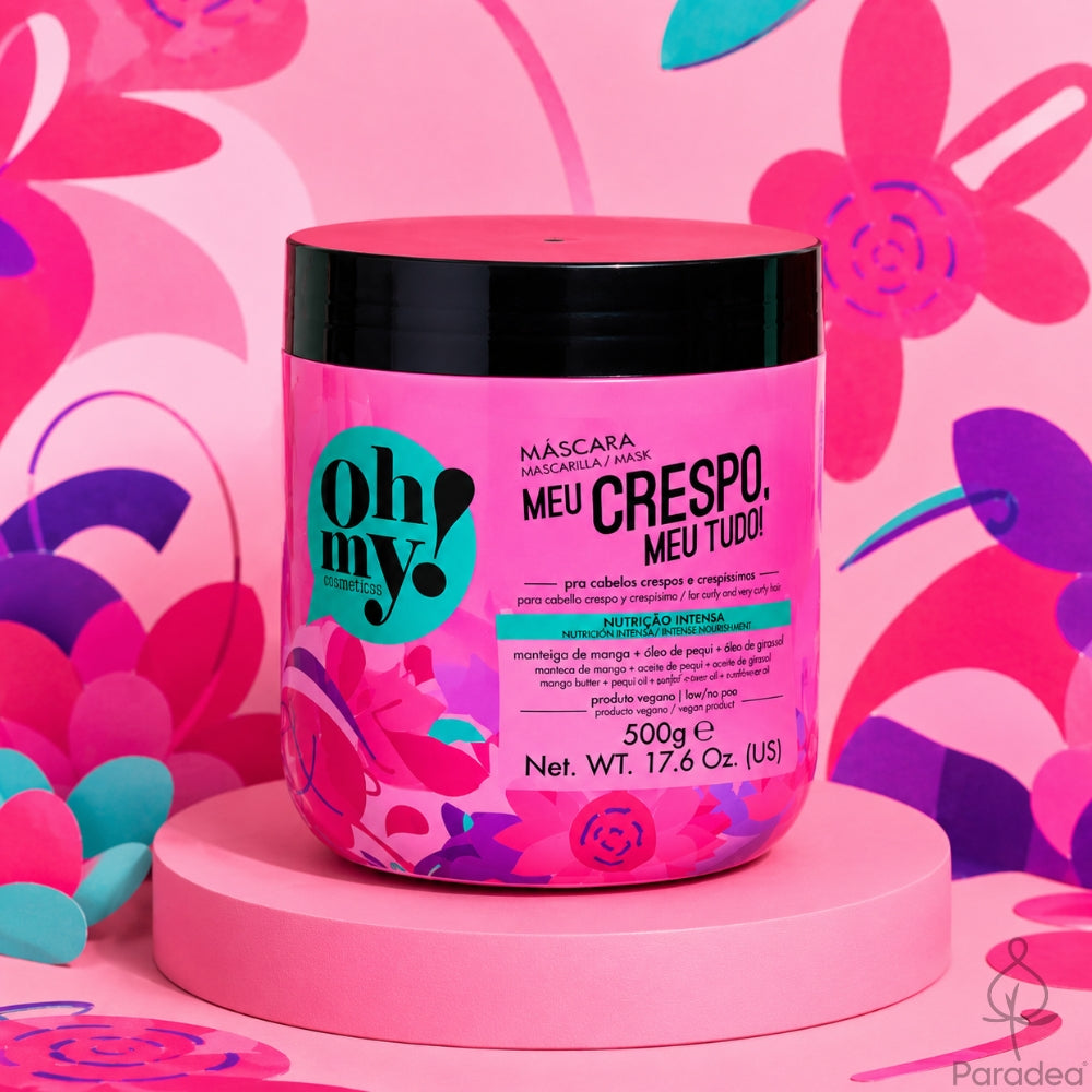Oh My! Meu Crespo, meu tudo! - Maschera nutrizione intensa capelli afro 500gr