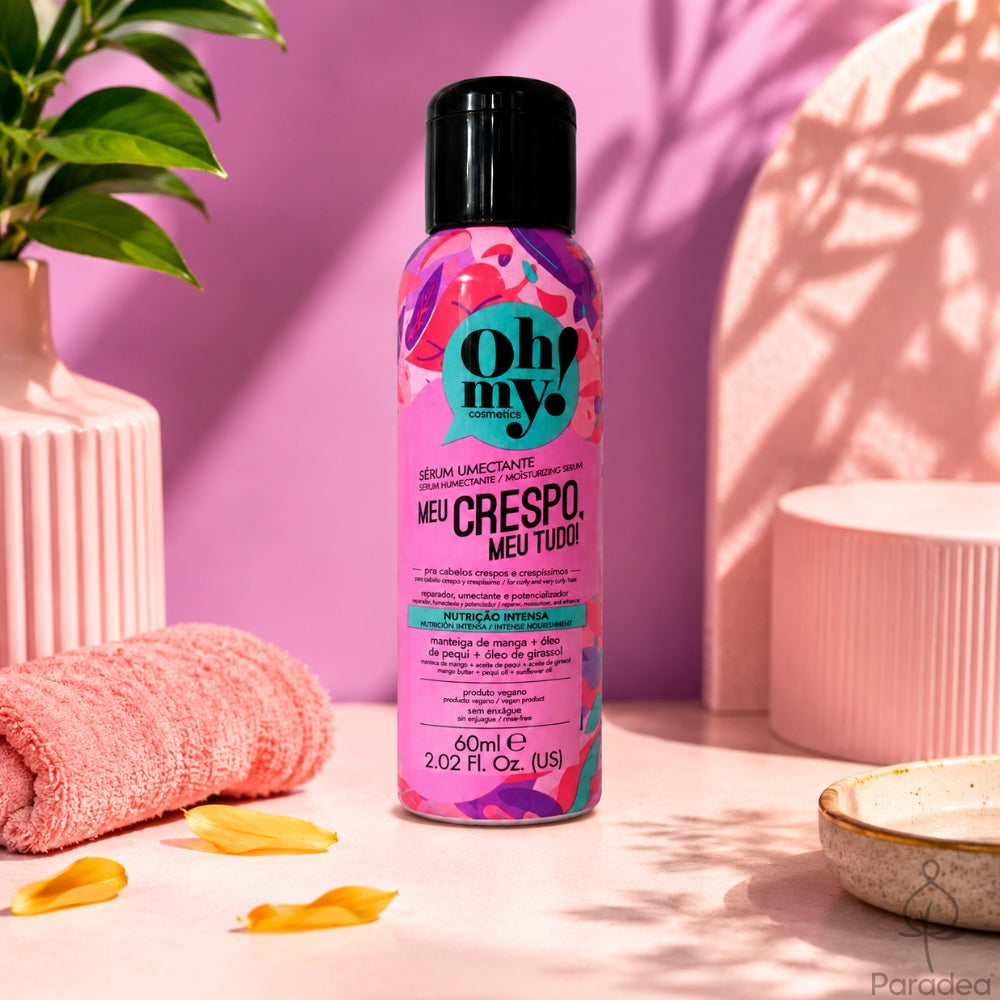 Oh My! Meu Crespo, meu tudo! - Siero nutriente capelli afro 60ml