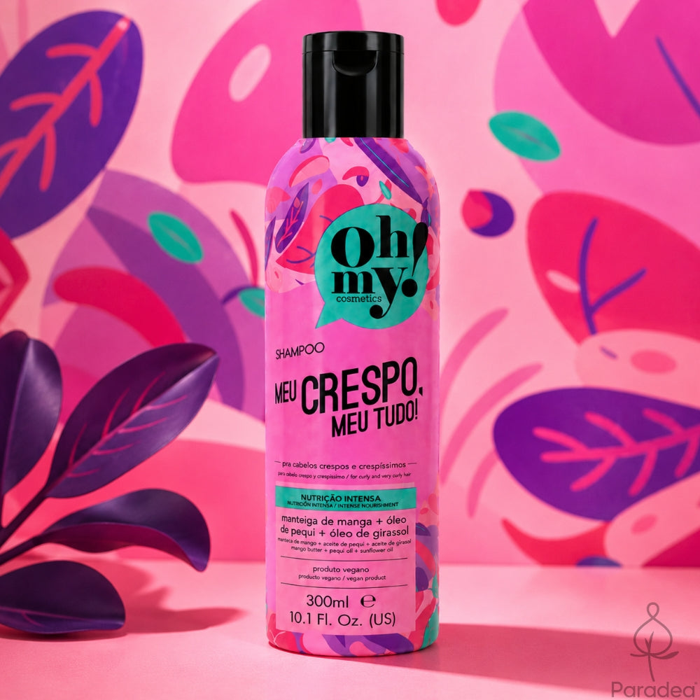 Oh My! Meu Crespo, meu tudo! - Shampoo nutriente capelli afro 300ml