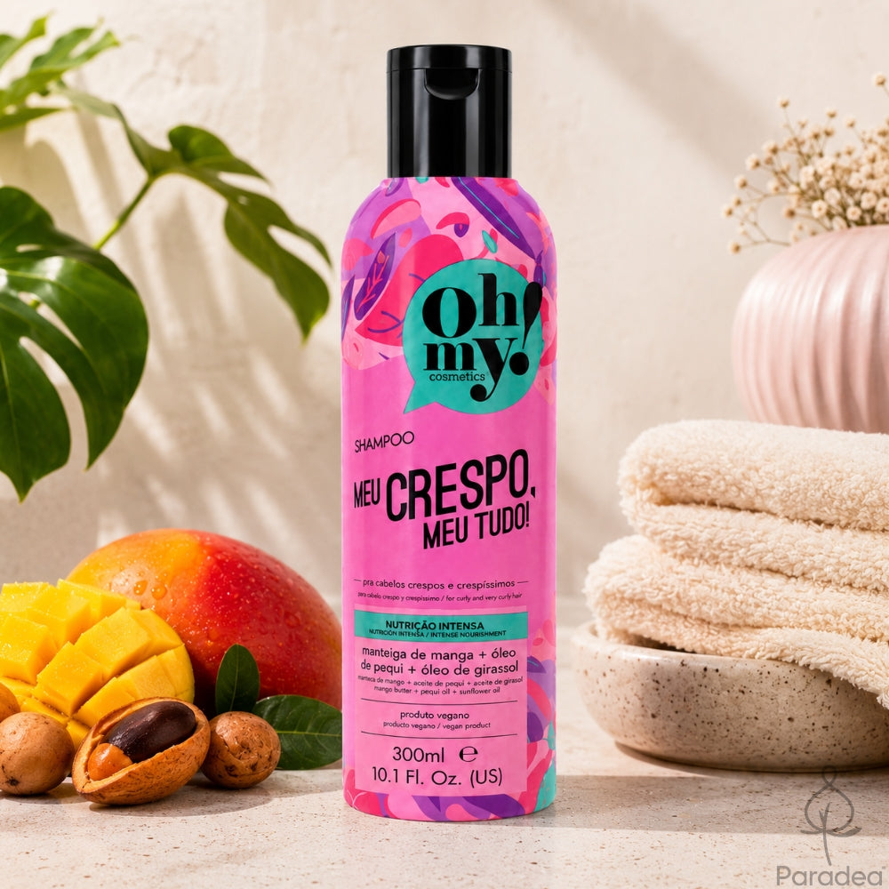 Oh My! Meu Crespo, meu tudo! - Shampoo nutriente capelli afro 300ml