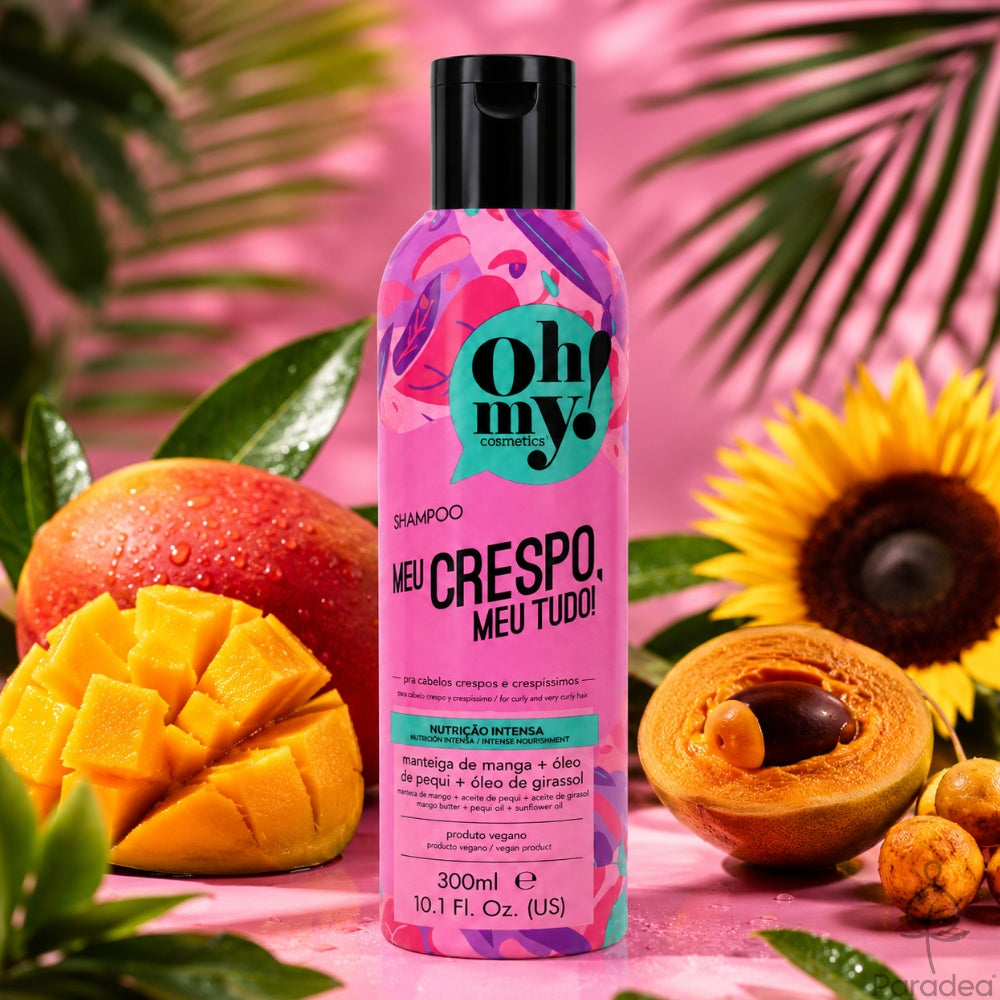 Oh My! Meu Crespo, meu tudo! - Shampoo nutriente capelli afro 300ml