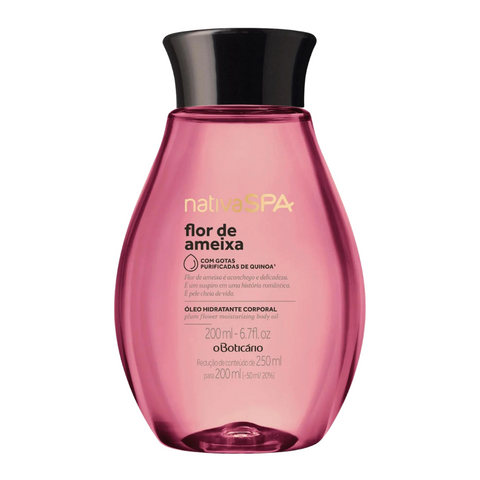 NATIVA SPA Óleo Hidratante Corporal Flor de Ameixa 200ml - Huile corporelle hydratante Fleur de Prunier