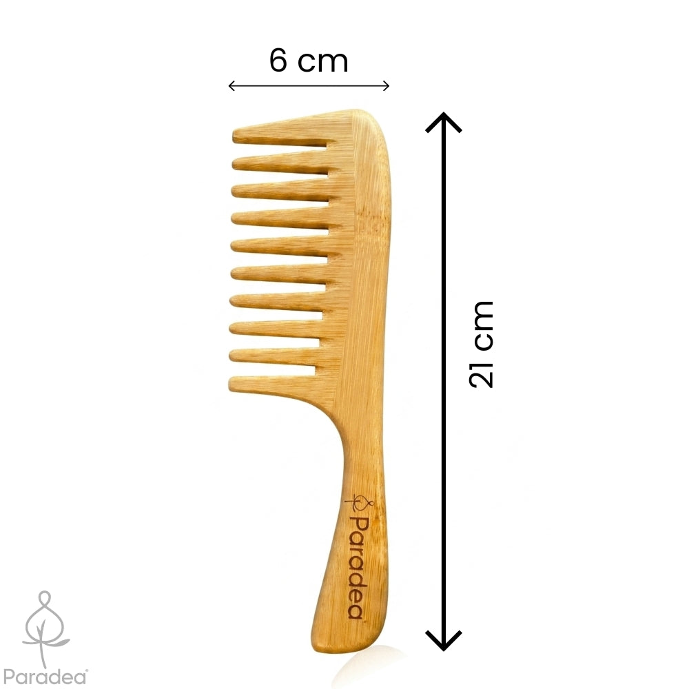 Paradea Pettine in bambù a denti larghi