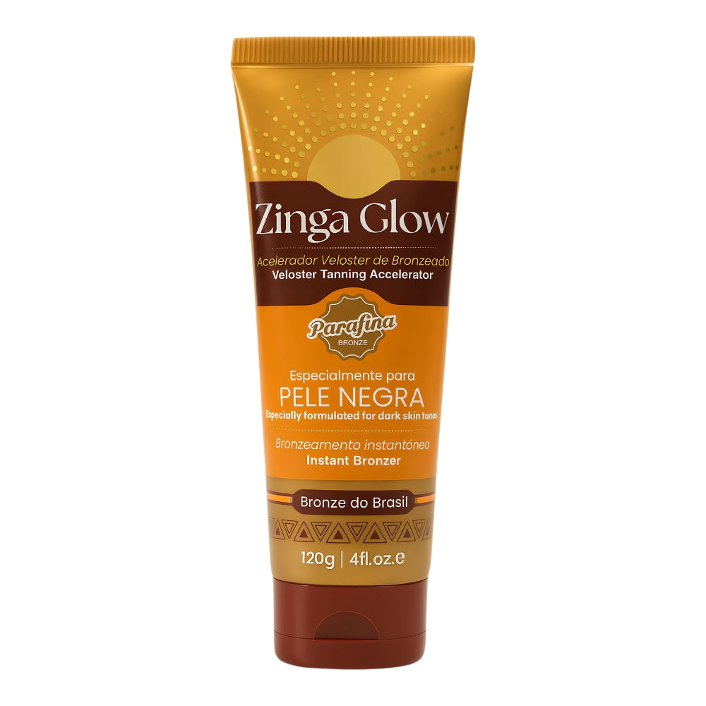 Parafina Bronze Zinga Glow Acelerador de Bronzeado - Acceleratore abbronzatura pelli scure 120gr