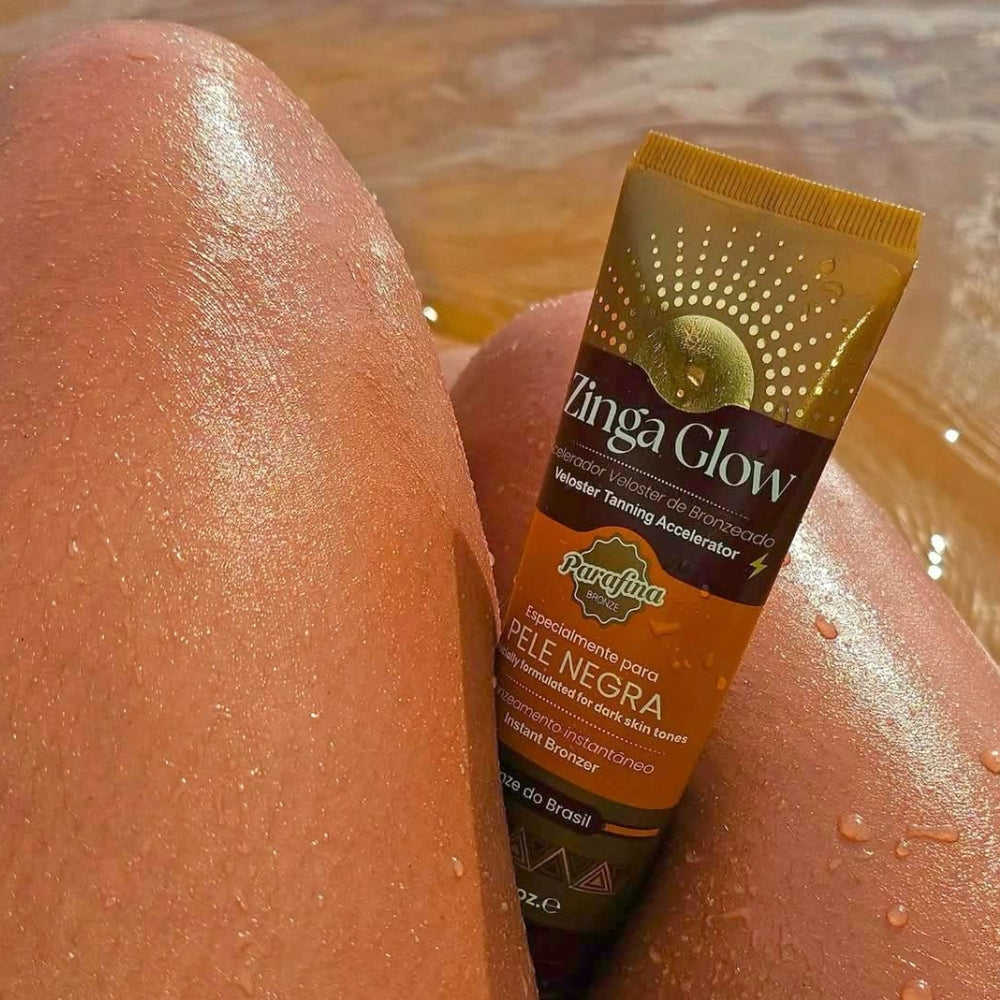 Parafina Bronze Zinga Glow Acelerador de Bronzeado - Acceleratore abbronzatura pelli scure 120gr