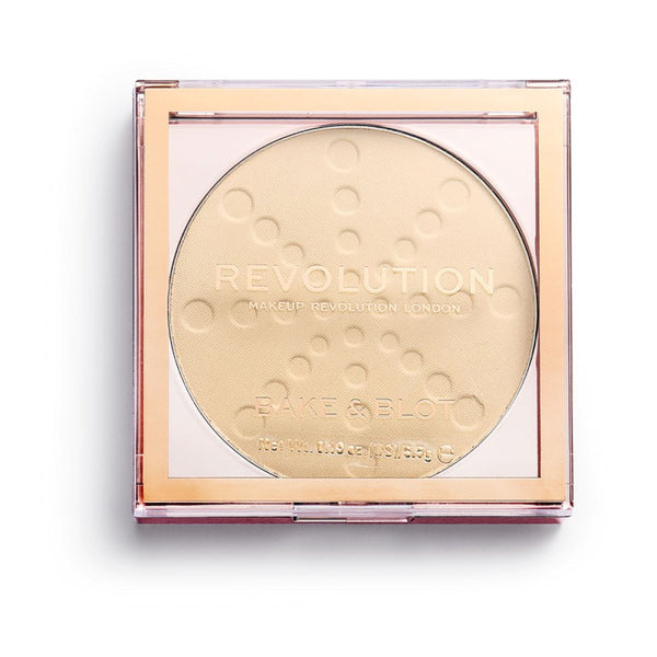 REVOLUTION Powder Bake &amp; Blot Banana Light - Compact Powder