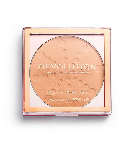 REVOLUTION Powder Bake &amp; Blot Beige - Compact Powder