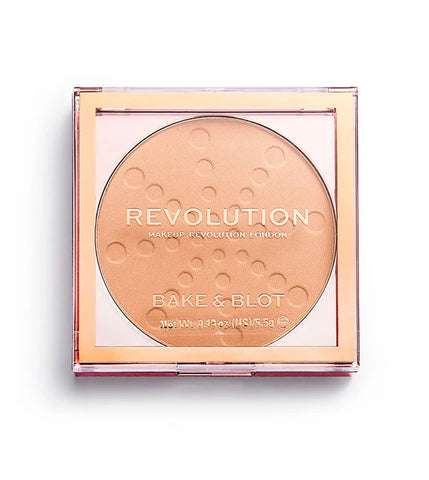 REVOLUTION Powder Bake & Blot Beige - Cipria compatta