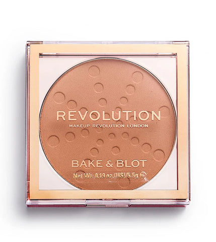 REVOLUTION Powder Bake &amp; Blot Peach - Compact Powder