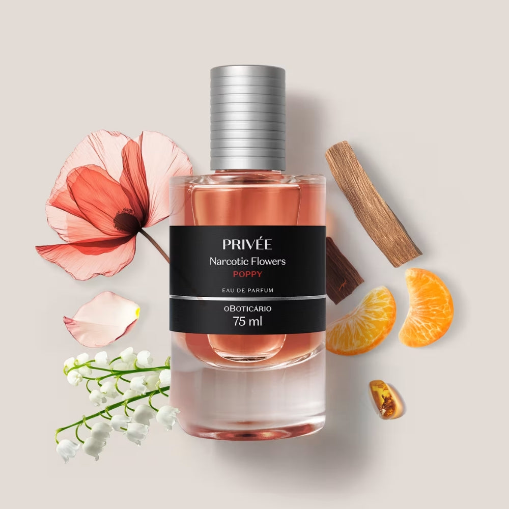 O Boticário Privée Narcotic Flowers Poppy - Eau De Parfum 75ml