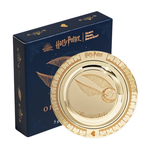 WHAT DID HE SAY, BERENICE? Illuminator em Pó Dourado Pomo de Ouro Harry Potter - Golden Snitch Illuminator Harry Potter