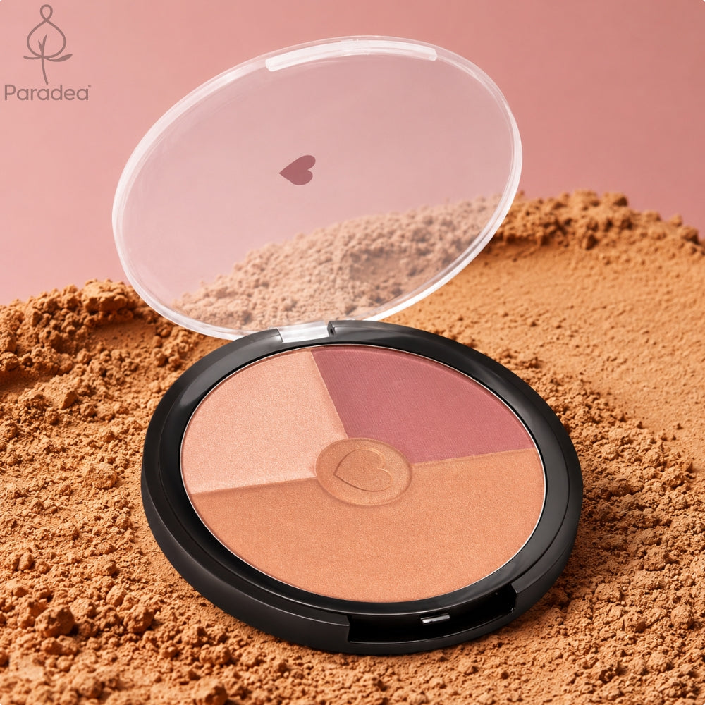 Quem Disse, Berenice? Pó Compacto Facial Multiefeitos - Palette Viso Multieffetto Cappuccino