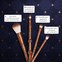 QUEM DISSE, BERENICE? Kit de Pincéis Para Maquiagem Harry Potter - Set 4 pennelli Harry Potter