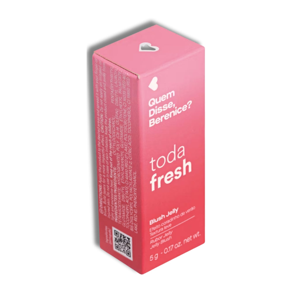 Quem Disse, Berenice? Blush Jelly Rosa Toda Fresh - Blush in stick multiuso