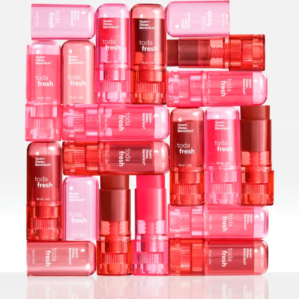 Quem Disse, Berenice? Blush Jelly Bordô Toda Fresh - Blush in stick multiuso