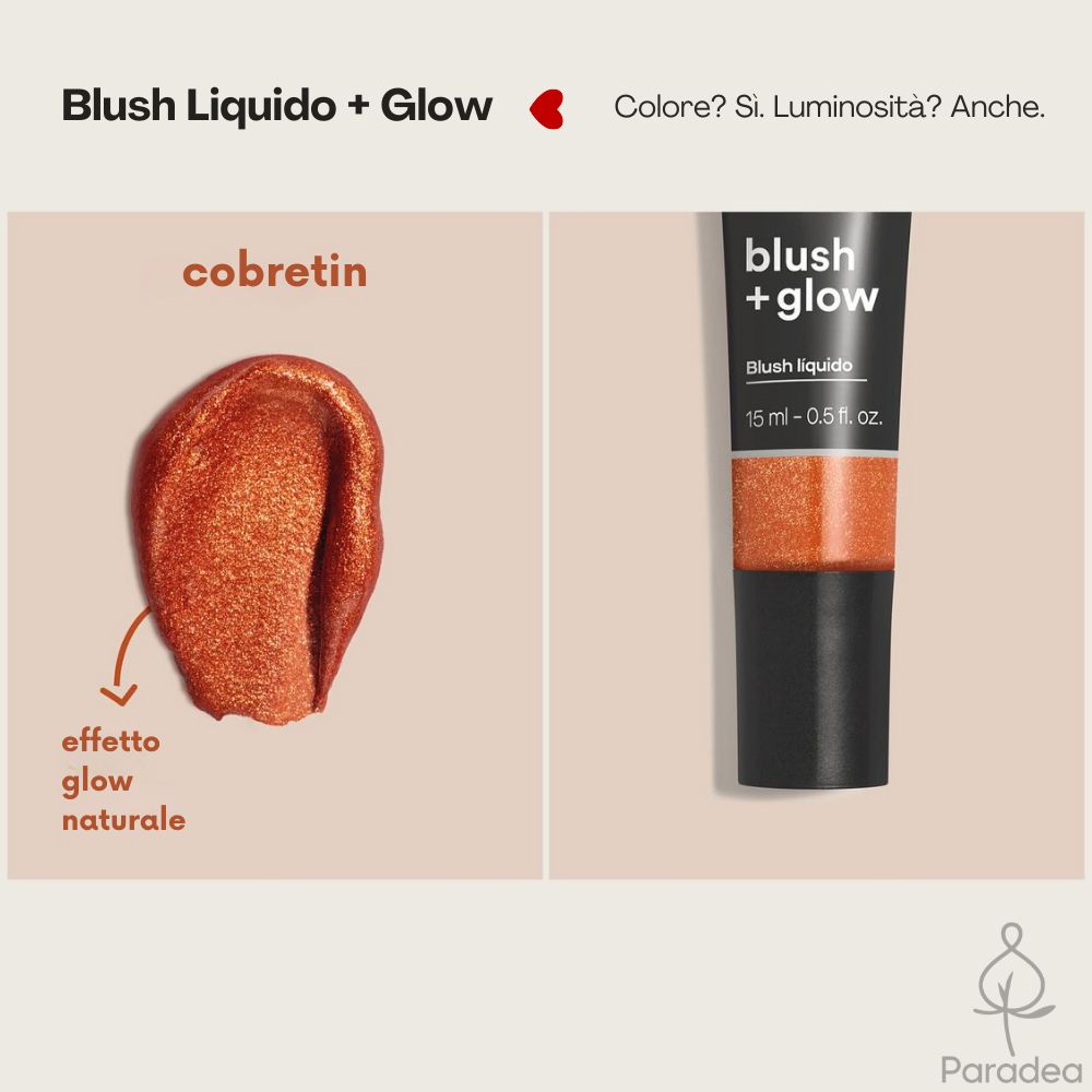Quem Disse, Berenice? Blush + Glow Cobre Cobretin - Blush liquido