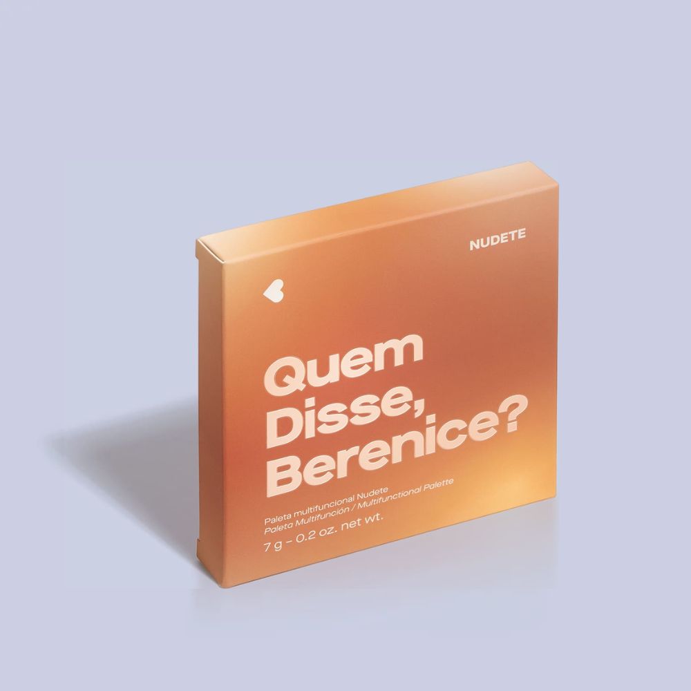 Quem disse, Berenice? Paleta de maquiagem Nudete - Palette multifunzionale