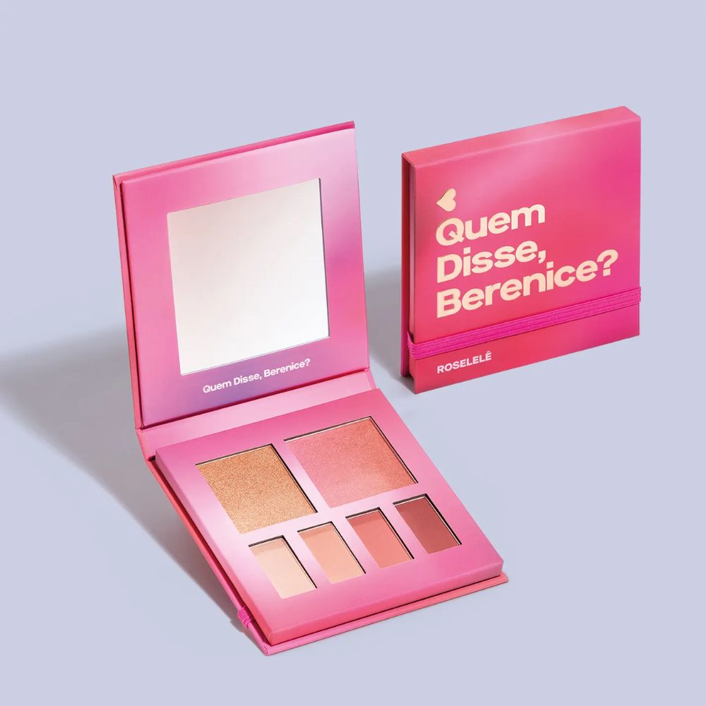 Quem disse, Berenice? Paleta de maquiagem Roselelê - Palette multifunzionale