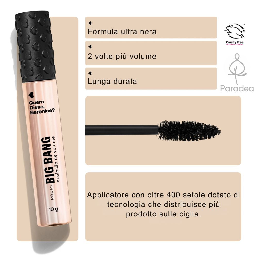 Quem disse, Berenice? Máscara Big Bang Explosão de volume - Mascara