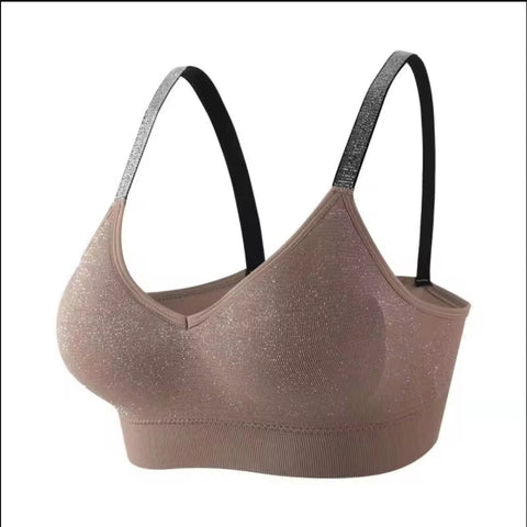 Soutien-gorge d'entraînement à paillettes - Taille unique