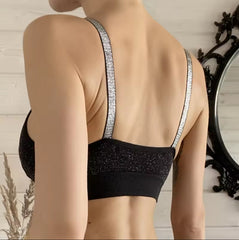 Soutien-gorge d'entraînement à paillettes - Taille unique