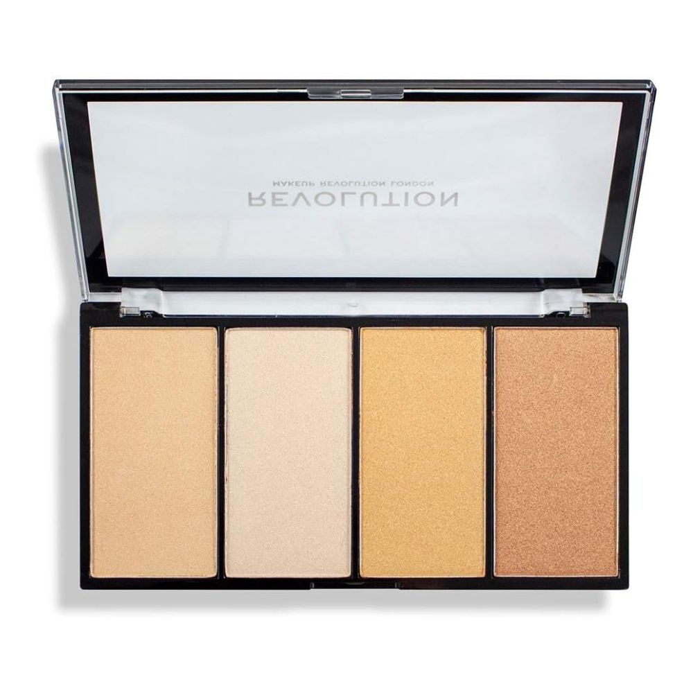 REVOLUTION Highlighter Reloaded Luster Lights Warm - Textmarker