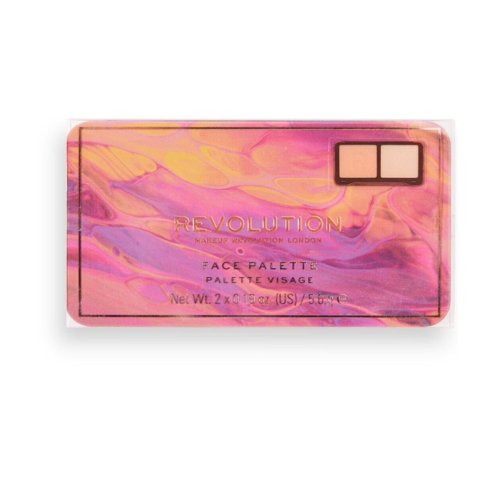Revolution Neon Heat Dynamic Face Palette Scorched Rose – Gesichtspalette