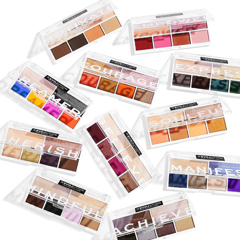 REVOLUTION Colour Play Shadow Palette - Eyeshadow Palette - Believe