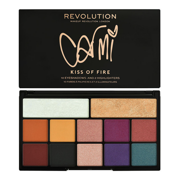 REVOLUTION X Carmi Kiss Of Fire - Eyeshadow Palette