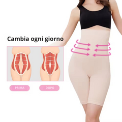 S-Shaper - Pantaloncino modellante a vita alta