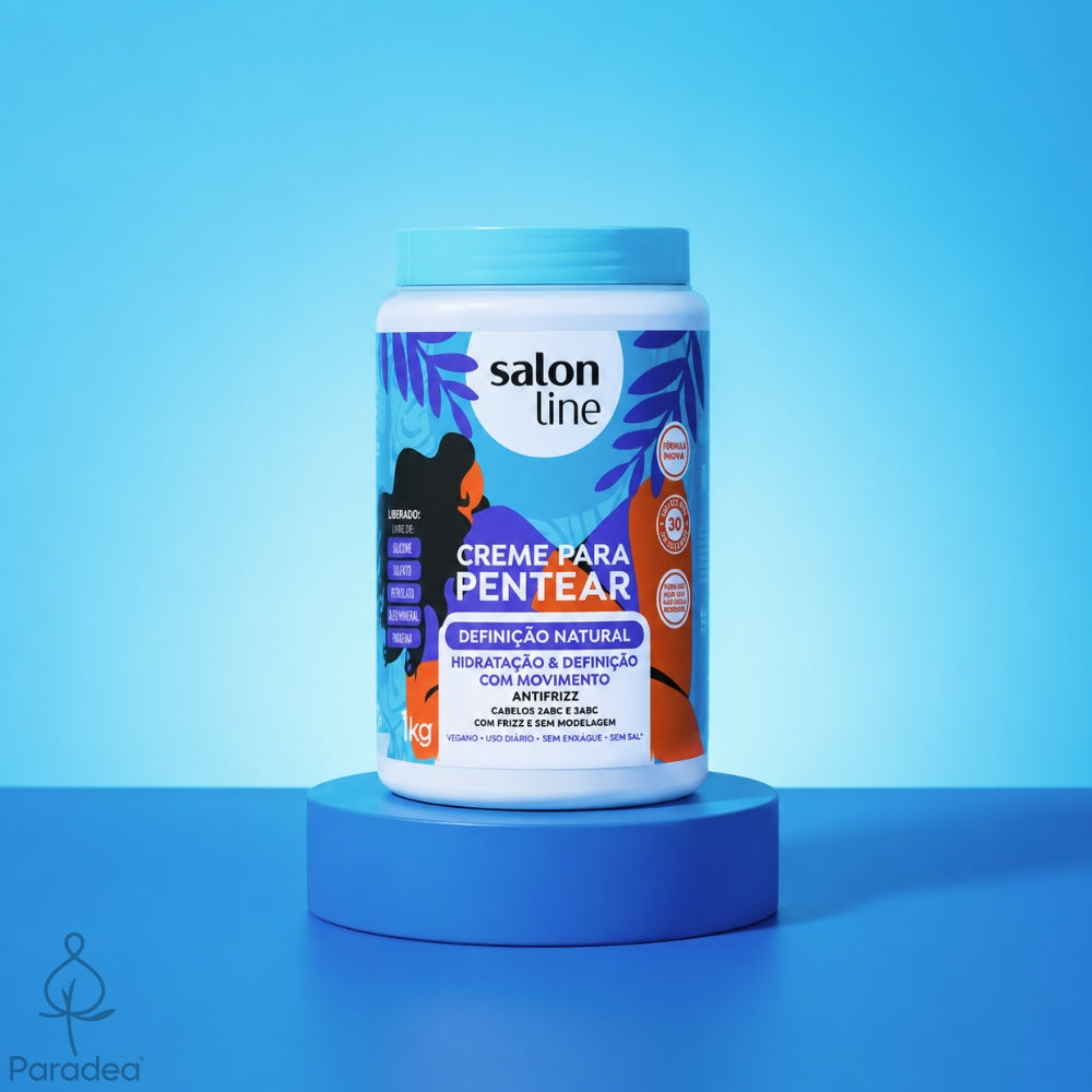 Salon Line Creme Para Pentear Definição Natural - Crema districante Definizione naturale 1kg