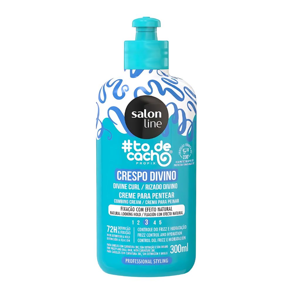 Salon Line Crespo Dívino #todecacho Profix Creme para pentear - Crema districante 300ml