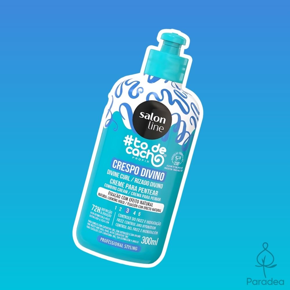 Salon Line Crespo Dívino #todecacho Profix Creme para pentear - Crema districante 300ml