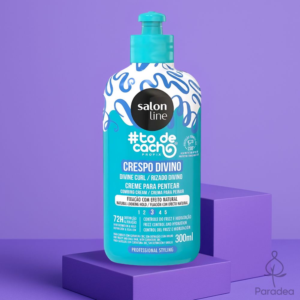 Salon Line Crespo Dívino #todecacho Profix Creme para pentear - Crema districante 300ml