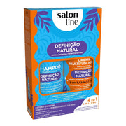 Salon Line Definição Natural Kit - Shampoo + Crema Multifunzionale