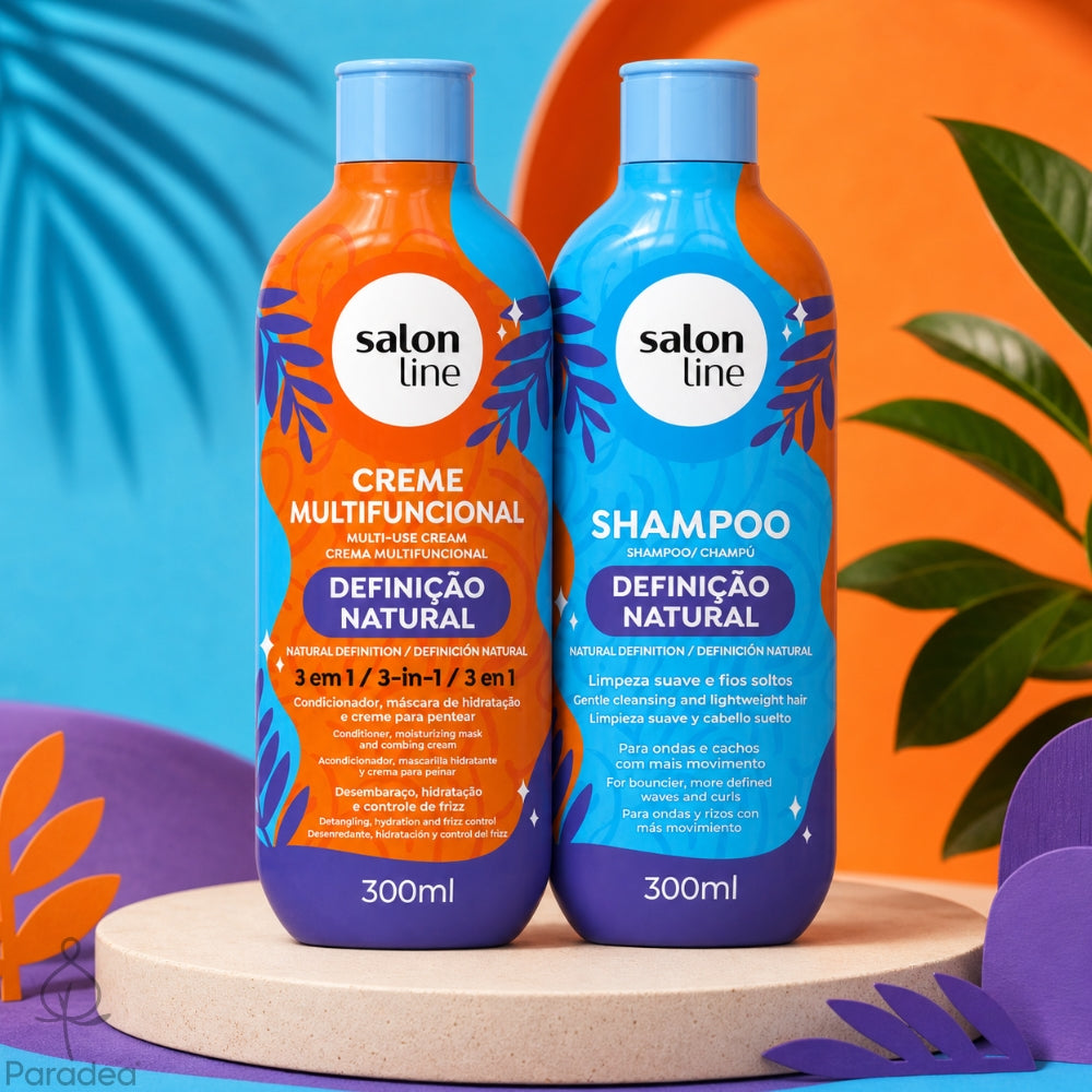 Salon Line Definição Natural Kit - Shampoo + Crema Multifunzionale