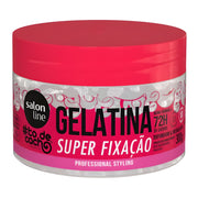 Salon Line Gelatina #todecacho Super Fixação - Gel ricci ultra definiti 300gr