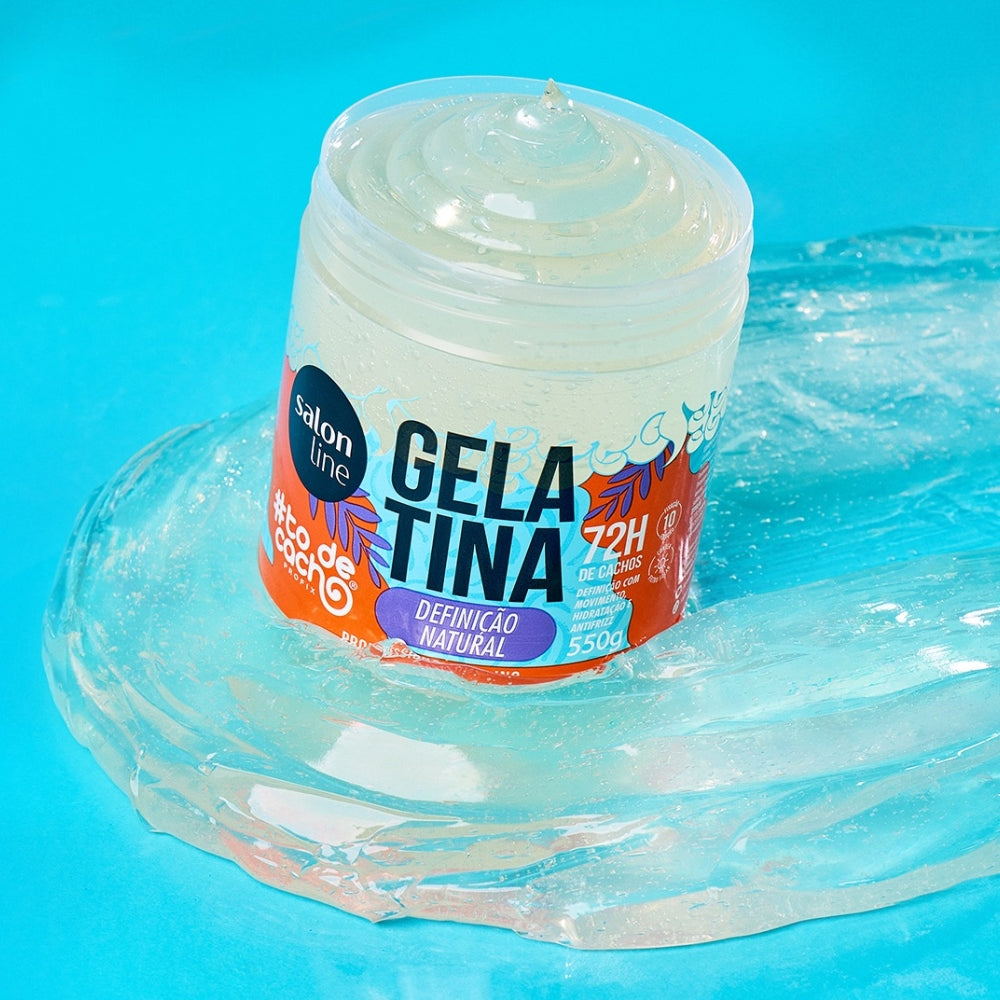 Salon Line #todecacho Gelatina Definição Natural - Gel definizione naturale anticrespo 550gr