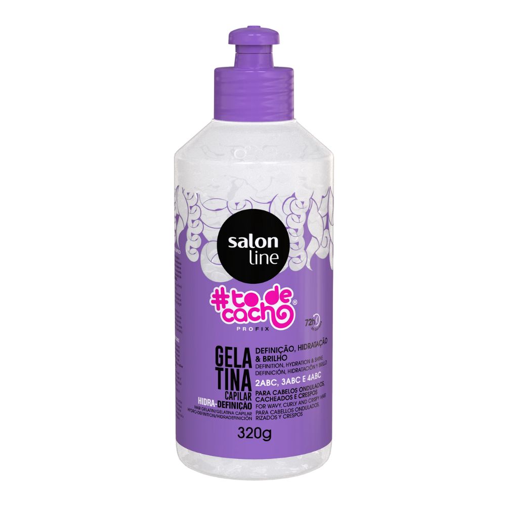 Salon Line Gelatina #todecacho Profix Hidra-Definição - Gel capelli ricci definiti 320gr