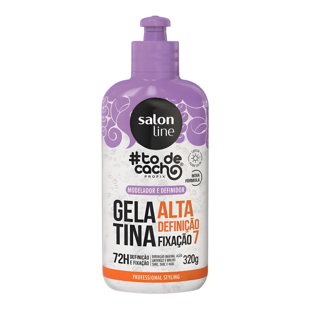 Salon Line Gelatina #todecacho Profix Alta-Definição - Gel capelli ricci definiti 320gr