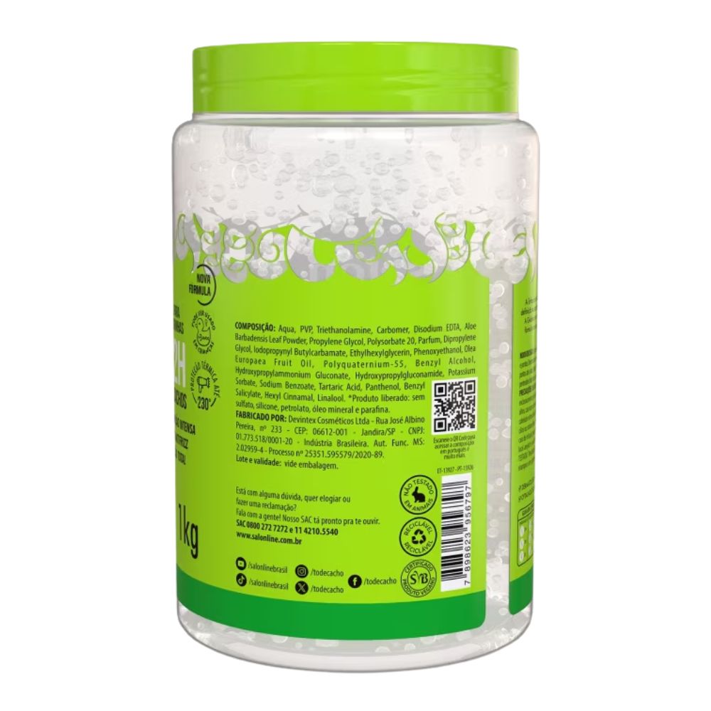 Salon Line Gelatina #todecacho Super Definição - Gel capelli Super Definizione 1kg