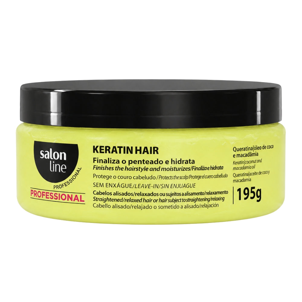Salon Line Keratin Hair - Cera Nutriente Capelli 195gr