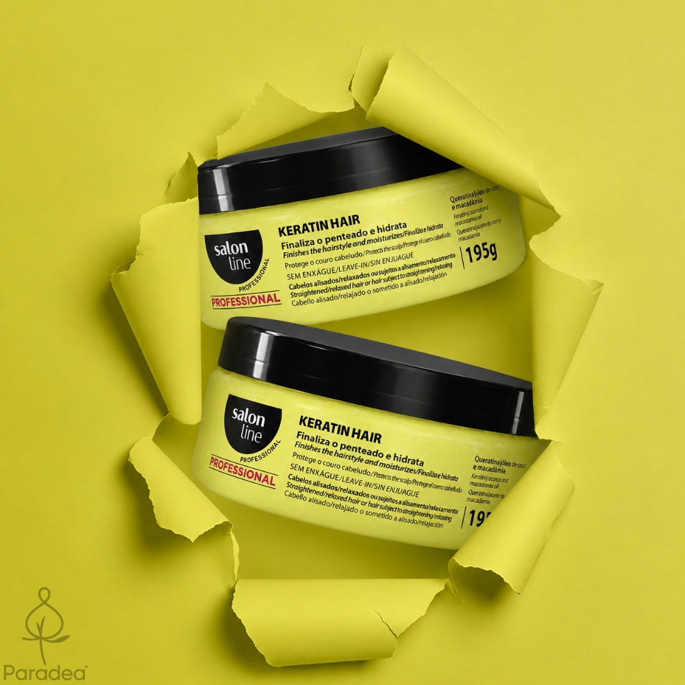 Salon Line Keratin Hair - Cera Nutriente Capelli 195gr
