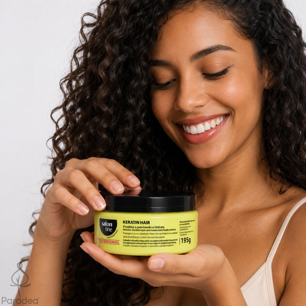 Salon Line Keratin Hair - Cera Nutriente Capelli 195gr