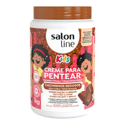 Salon Line Chocolate Kids Cachinhos Sedosos - Crema districante bambini 1kg