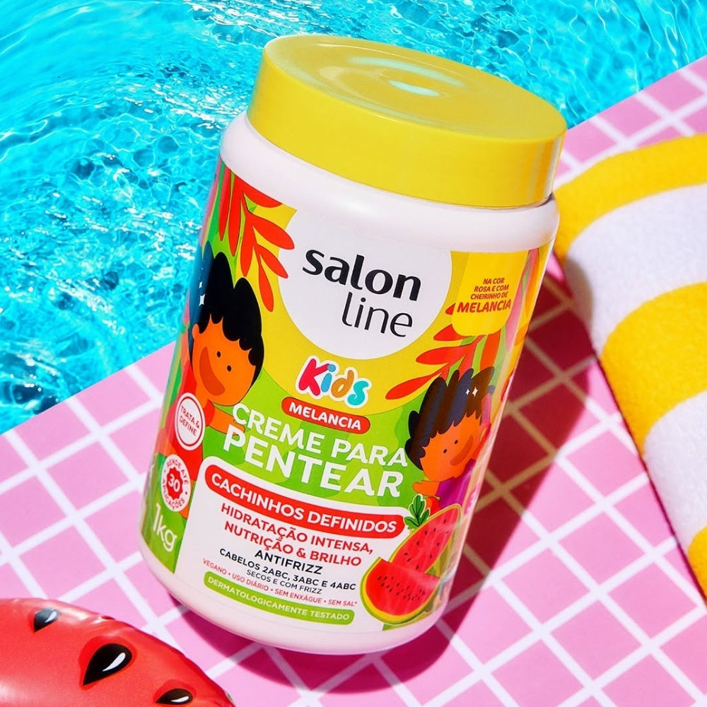 Salon Line Melancia Kids Cachinhos Definidos - Crema districante bambini 1kg