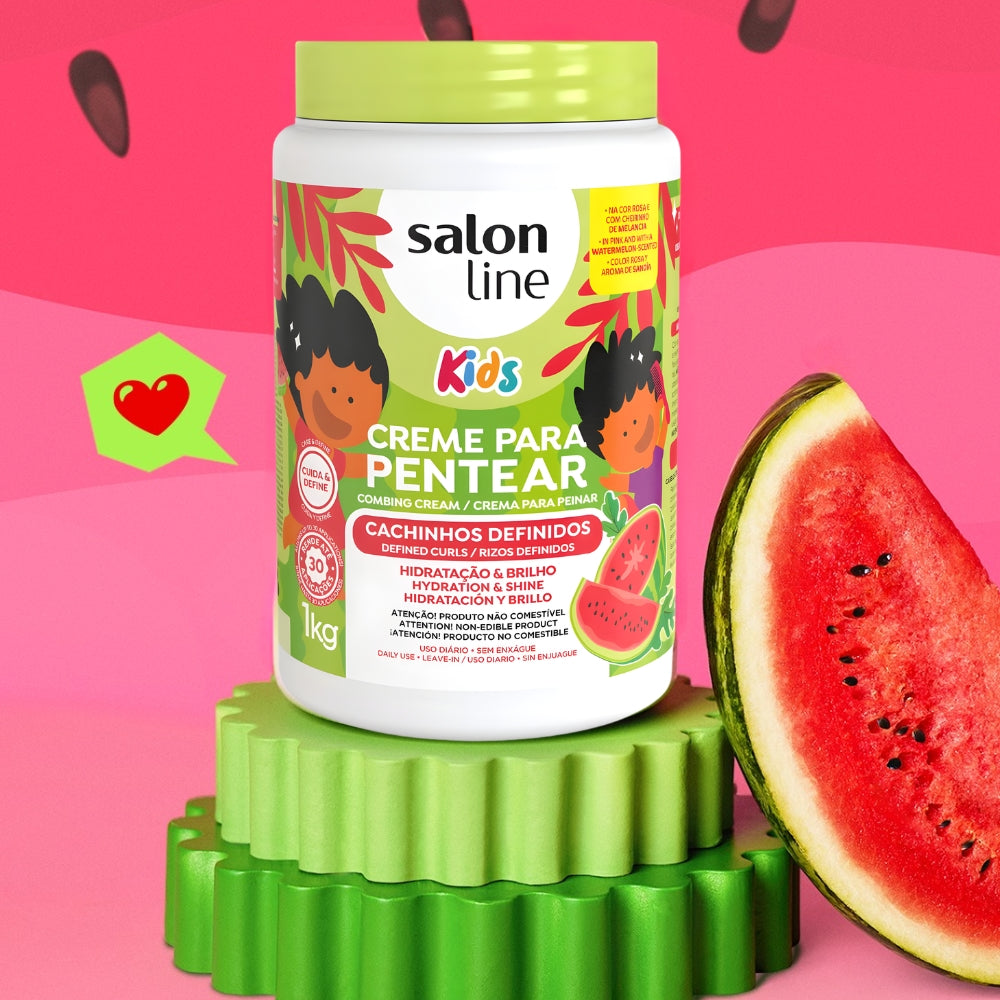 Salon Line Melancia Kids Cachinhos Definidos - Crema districante bambini 1kg