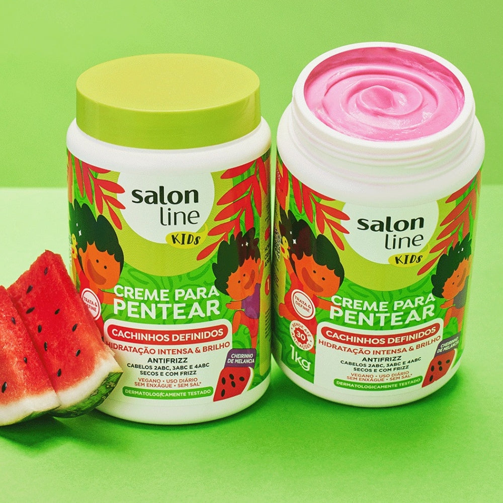 Salon Line Melancia Kids Cachinhos Definidos - Crema districante bambini 1kg