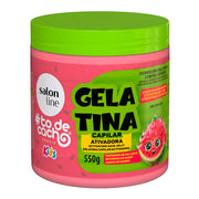 Salon Line Melancia Kids Gelatina #todecacho Ativadora - Gel attivatore ricci 550gr