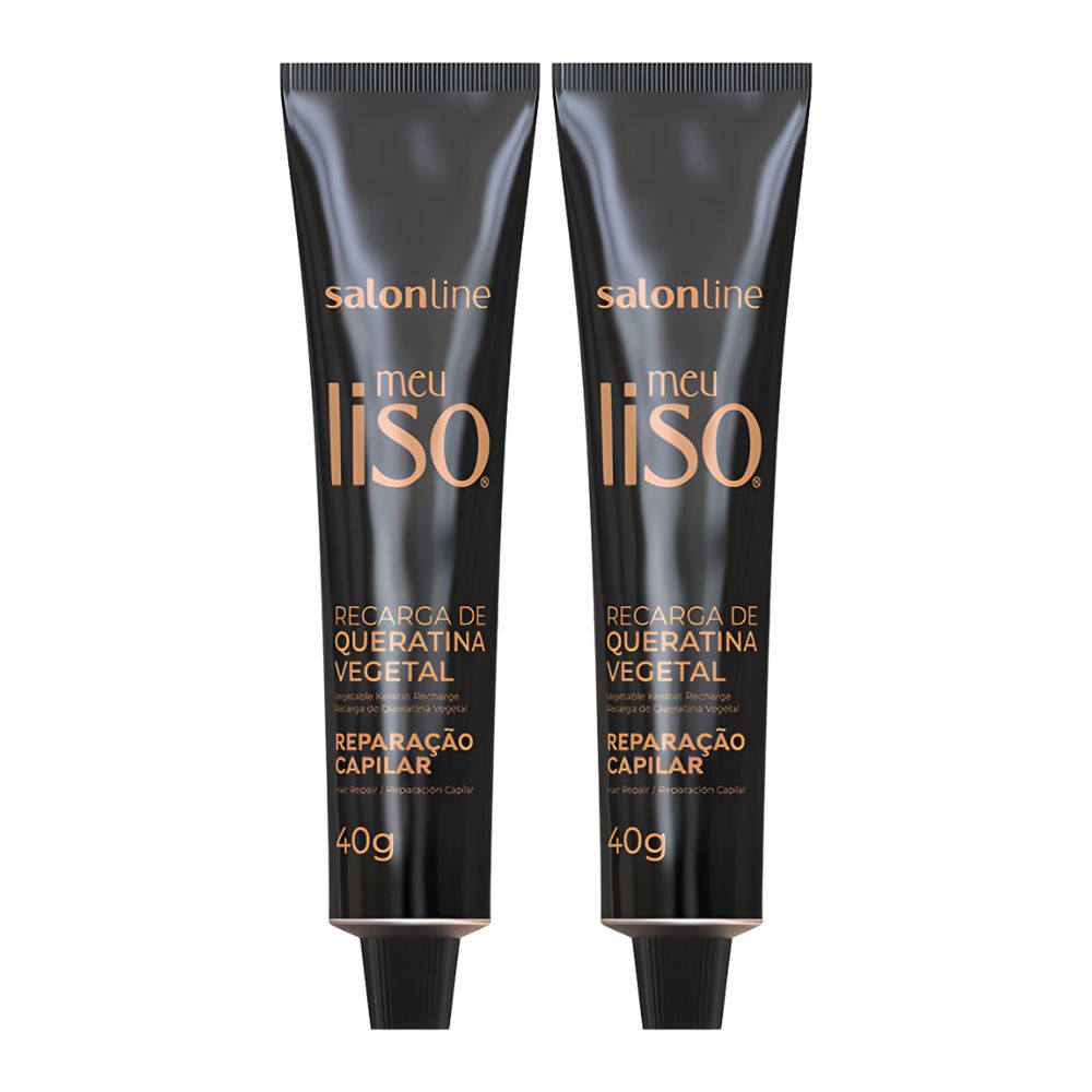Salon Line Meu Liso Recarga de Queratina Reparação capilar - Trattamento ricostruttivo alla cheratina